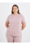 Plus Summer Back Graphic T-Shirt and Slogan Cuffed Pyjama Set - 4