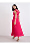 Sleeveless Pleated Maxi Dress - 4