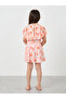 Bunny Print Swim Dress and Shorts Set - 4