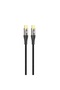 Transparent Cable USB-C to USB-C Braided