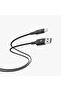 USB-A to USB-C Metal Plug Nylon Braided Cable 2 Meter