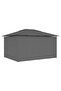Garden Marquee with Curtains 4x3 m Anthracite - 4