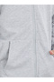 Grey Full Zip Hoodie with Pockets - 4