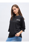 Back Graphic Print Oversized Longline T-Shirt - 3