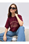 Slogan Print Oversized T-Shirt with Dropped Shoulder - 6