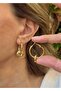Sihra Accessories Steel Hoop Earrings - 4