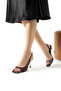 Leopard Print Open Toe Buckle Thin Heels Evening Dress Stiletto Sandals for Night and Special Occasion Chic - 4