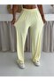 Summer Suit - Bottom Top Women's Textured Fabric - Baggy Pants + Relaxed Top - 4