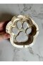 Concrete Paw Ashtray Handmade Cat Dog Designed Decorative Washable Ash Tray - 3