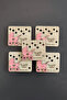 Wooden Newborn Magnet with Baby Carriage Figure - 20 Pieces - 4
