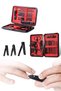 17 Pieces Manicure Set Hand and Foot Care Rasp Tweezers Nail Cleaning - 5