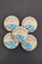 Wooden Newborn Magnet with Round Elephant Figure - 20 Pieces