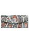 Women's Gray Wallet - a Day of a Fox Design