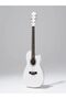 38 Inch White Acoustic Guitar With Bag - White Finish - 7