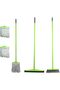 Clean & Care Cleaning Set Home Kitchen Broom with Stick, Wiper With Stick Cotton Mop with Iron Stick