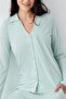 Women's v neck shirt pajama set, Transitional pajama set50% modal 50% cotton - 3