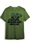 Espresso Shot Ride a Lot Printed 100% Cotton Premium T-Shirt