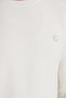 Men's Slim Fit Slim Fit Cotton Thessaloniki Fabric Crew Neck Ecru Sweatshirt - 3