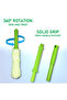 Clean & Care Cleaning Set Combo Indoor Broom Spinning Mop with Iron Stick - 5