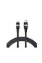 PCR Braided USB-C To Lightning Cable 0.9m Black