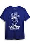 Coffee and Flower Printed 100% Cotton Premium T-Shirt