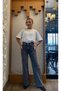 A.U.R.A >>>Y.E.N.I S.E.Z.O.N ^^Woman^^ Wide Leg Jean High Waist Palazzo Lycra Stretchy Pants