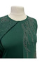 Emerald Green Alya Plus Size Elegant Stone-Embellished Mother Evening Dress - 6