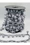 3 Meters Ribbon Pompom Decorative Ribbon Meter Pompom Colorful Pompom - 2