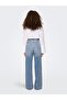 Weitem with Denim Bein ONLHOPE High Waist Wide Leg Jeans - 2