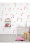 Soft Pink Flowers and Leaves, Baby Kids Room, Wall Sticker, 50 X 100 cm - 2