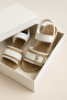 Gold Buckle Straw Strap Women's Sandals Daily Stylish Use and Beach Sandals - 5