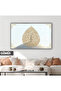 Amazing | Drop Patterned Ayetel Course Religious Model | Framed Tempered Glass Table Single Horizontal