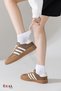 12 Pairs Unisex Cotton Pack Tennis College Sports Socks Black White - 6