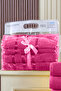 4-Piece Bath Set 100% Cotton 2 Large Bath Towels (70X140Cm), 2 Face Towel Set (50X90Cm) - 3
