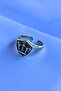 Special Design Masculine Adjustable Men's Ring with Spear Figure - 5