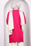Dark Fuchsia Mercerized Casual Knitwear Tunic - 4