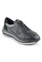 2614 Black Sports Genuine Leather Shoes