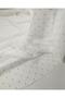 Ecru Gold Glitter Embroidered Wrinkle Chiffon (Width 150 cm X Length 225 cm) - 5