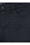 Lcw Jeans Black Standard Fit Men's Jean Shorts - 3