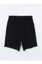Two Mt Shop Quality Lcwaikiki Classic Black Women's Shorts with Elastic Waist - 6