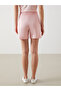 Two Mt Shop Quality Lcw Vision Pink Women's Shorts with Elastic Waist - 4