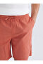 Nevavm Comfortable Fit Linen Blend Men's Shorts with Difference - 5