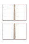 Hard Cover A5 Spiral Agenda (Timeless Planner Agenda) Pink Bow - 5
