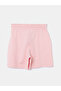 Two Mt Shop Quality Lcw Vision Pink Women's Shorts with Elastic Waist - 6
