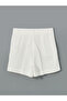Loose Fit Linen Blend Women's Shorts (S5) - 6