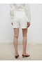 Vizyon New Season Elastic Waist Textured Women's Shorts - 4