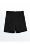 Xside Black Waist Tie Knitted Men's Shorts - 6