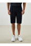 Esvab • Modern & Distinctive Standard Fit Linen Blend Men's Shorts - 3