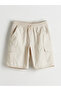 Lcw Kids Elastic Waist Boys Cargo Shorts (S5)