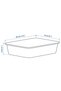 3 Pieces of In-Cabinet Organizer Box Set of 3 Desktop Drawer Storage Plastic Beige Color - 6